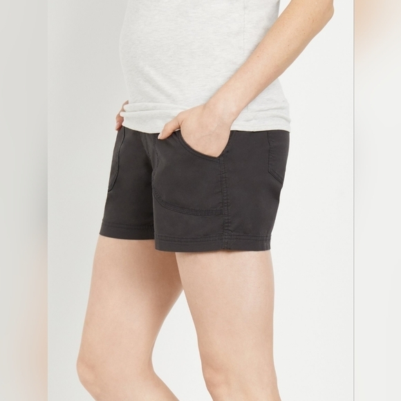 MOTHERHOOD Maternity Cargo Shorts Soze Large - Picture 2 of 6